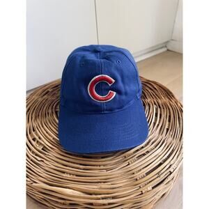 Vintage CUBS Baseball Hat Fitted Cap By Bee Size 7.5"
